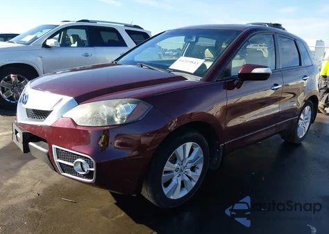 2012 Acura Rdx z USA, uszkodzony, nr VIN 5J8TB1H26CA004668